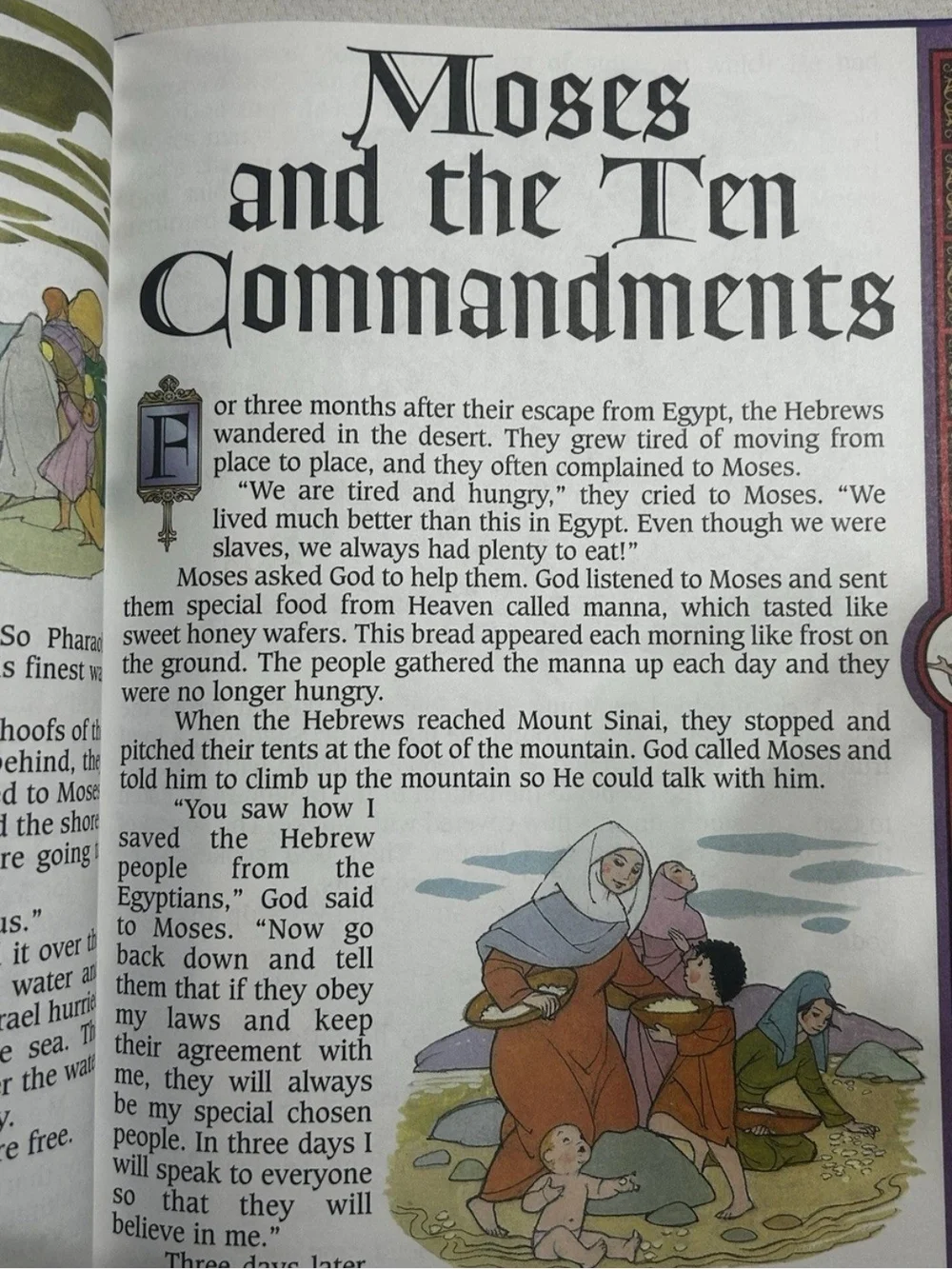 Bible Stories for Children - Purple Hardcover Kids Book
